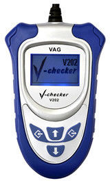 V-controleur V202 VAG kan de PRO v-Controleur van de Codelezer V202 OBD2 Scannerhulpmiddel +Free het verschepen per bus vervoeren
